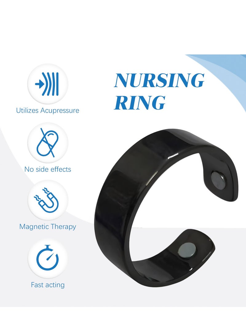 South Moon Blood Sugar Regulator Ring | Magnetic Wellness Ring for Glucose Balance – خاتم تنظيم سكر الدم جنوب مون
