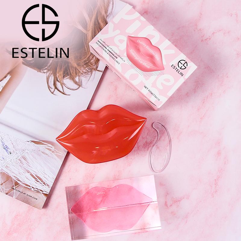 Cherry Blossom Hydrogel Lip Mask | قناع الشفاه الهيدروجيل بزهر الكرز (22 قطعة)