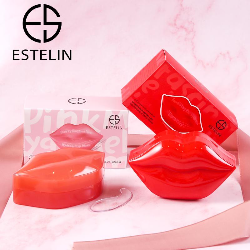 Cherry Blossom Hydrogel Lip Mask | قناع الشفاه الهيدروجيل بزهر الكرز (22 قطعة)