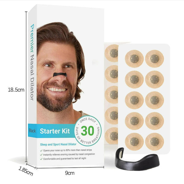 Anti Snoring Nose Patch | Magnetic Breathing Aid for Better Sleep