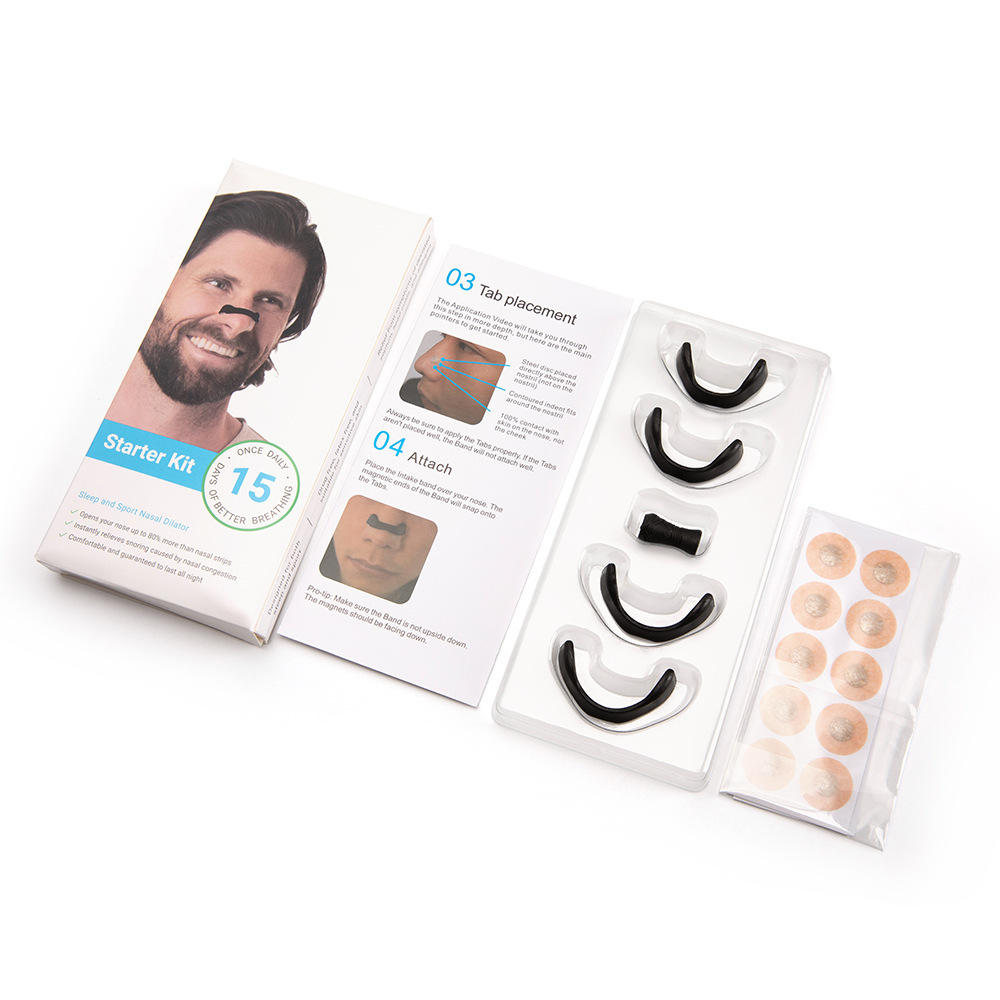 Anti Snoring Nose Patch | Magnetic Breathing Aid for Better Sleep