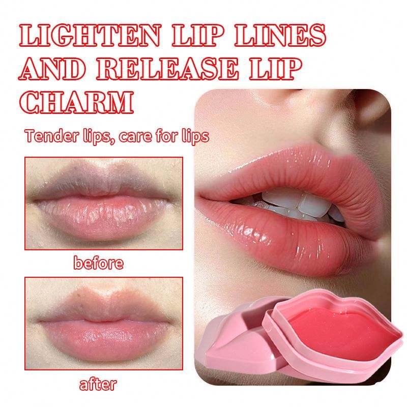 Cherry Blossom Hydrogel Lip Mask | قناع الشفاه الهيدروجيل بزهر الكرز (22 قطعة)
