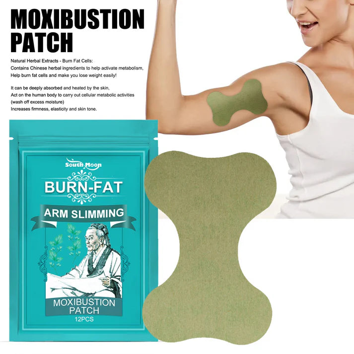 Thin Arm Patch – Herbal Weight Loss & Fat Burning Stickers (12 pcs) | Slimming & Cellulite Removal | لصقات تنحيف الأعشاب الطبيعية